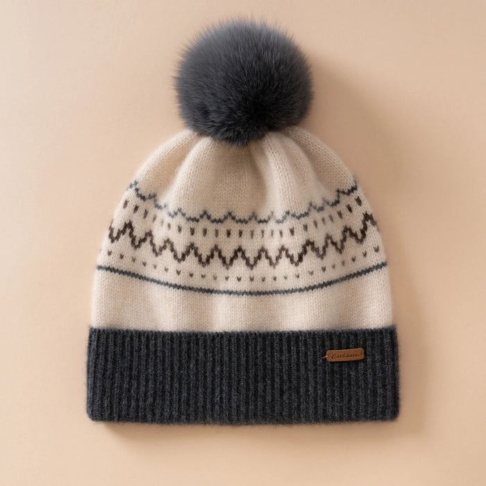 Pompon en fourrure de lapin