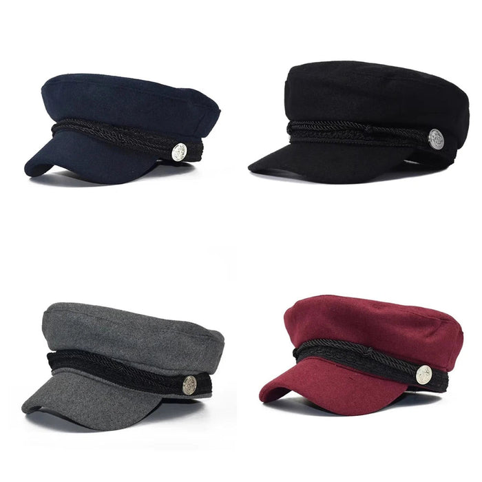 Casquette de marin octogonale