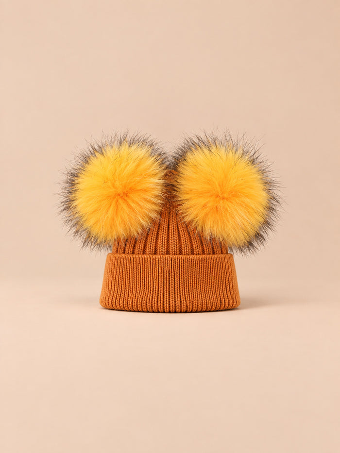 Pompons assortis ou naturels