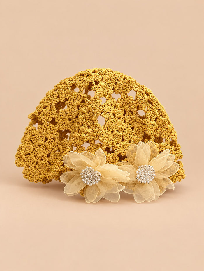 Maille de coton ajourée